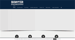 Desktop Screenshot of bowyerengineering.co.uk